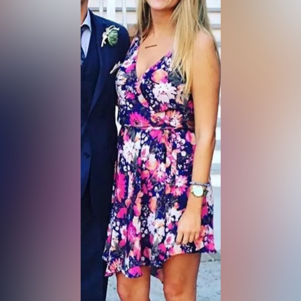 Two arrows floral mini dress!